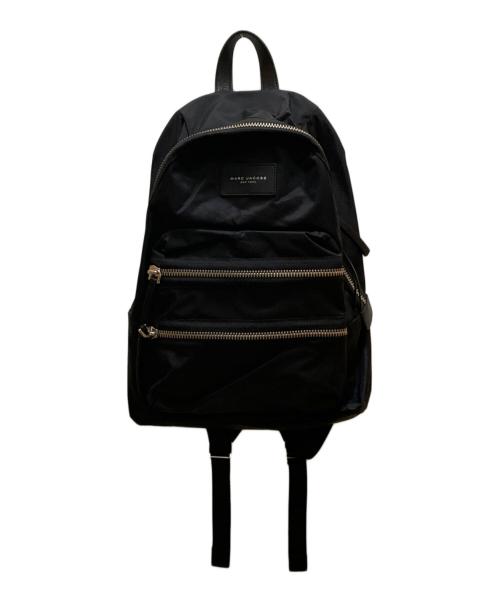 Marc by Marc Jacobs（マークバイマークジェイコブス）Marc by Marc Jacobs (マークバイマークジェイコブス) ナイロンバイカーバックパック ブラックの古着・服飾アイテム