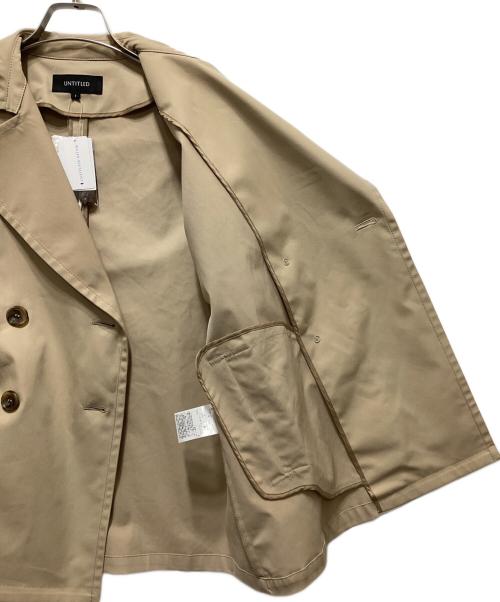 UNTITLED（アンタイトル）UNTITLED (アンタイトル) タスランショートトレンチコート ベージュ サイズ:s 未使用品の古着・服飾アイテム