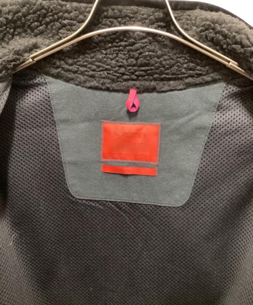 Yeti（イエティ）Yeti (イエティ) フリースジャケット ブラック サイズ:Sの古着・服飾アイテム