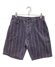 stussy（ステューシー）の古着「80‘s総柄ハーフパンツ」｜パープル