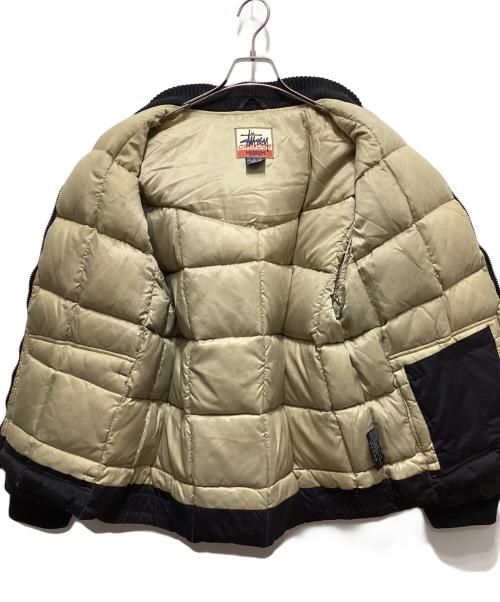 stussy OUTDOOR（ステューシーアウトドア）stussy OUTDOOR (ステューシーアウトドア) 90‘sダウンジャケット ネイビー サイズ:Mの古着・服飾アイテム