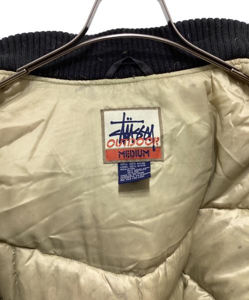 stussy OUTDOOR（ステューシーアウトドア）stussy OUTDOOR (ステューシーアウトドア) 90‘sダウンジャケット ネイビー サイズ:Mの古着・服飾アイテム