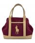 RALPH LAUREN（ラルフローレン）の古着「トートバッグ」｜レッド