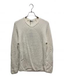 JIL SANDER（ジルサンダー）の古着「コットンニット」｜ホワイト
