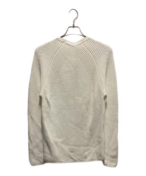 JIL SANDER（ジルサンダー）JIL SANDER (ジルサンダー) コットンニット ホワイト サイズ:46の古着・服飾アイテム