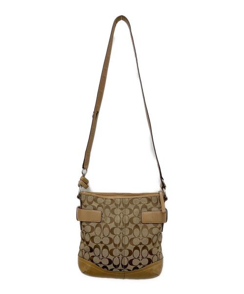 COACH（コーチ）COACH (コーチ) ショルダーバッグ ベージュの古着・服飾アイテム