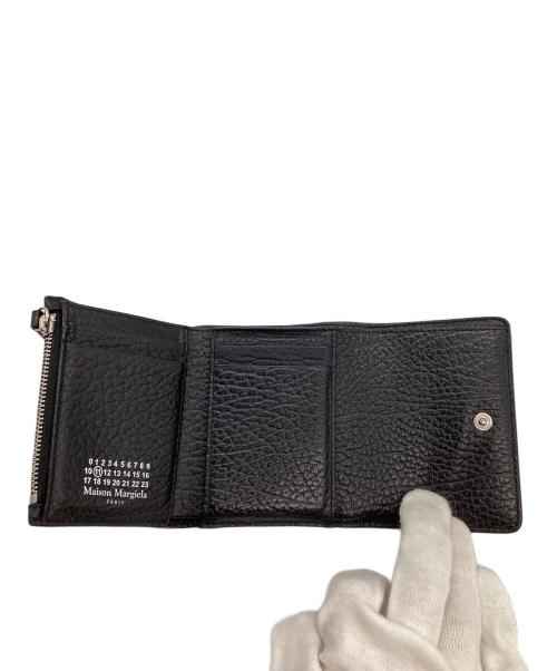 Maison Margiela（メゾンマルジェラ）Maison Margiela (メゾンマルジェラ) 3つ折り財布 ブラックの古着・服飾アイテム