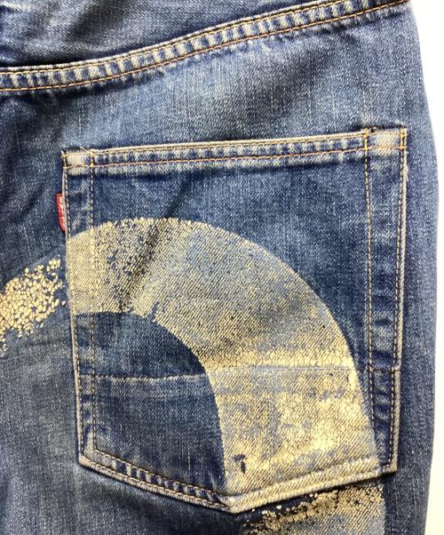EVISU（エヴィス）EVISU (エヴィス) ビックカモメデニムパンツ インディゴ サイズ:SIZE32×35の古着・服飾アイテム