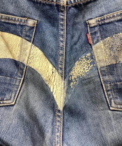 EVISU（エヴィス）EVISU (エヴィス) ビックカモメデニムパンツ インディゴ サイズ:SIZE32×35の古着・服飾アイテム