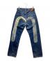 EVISU (エヴィス) ビックカモメデニムパンツ インディゴ サイズ:SIZE32×35：22000円