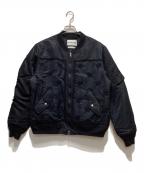 NOMA t.d.ノーマティーディー）の古着「BANDANA HAND EMBROIDERY FLIGHT JACKET」｜ブラック