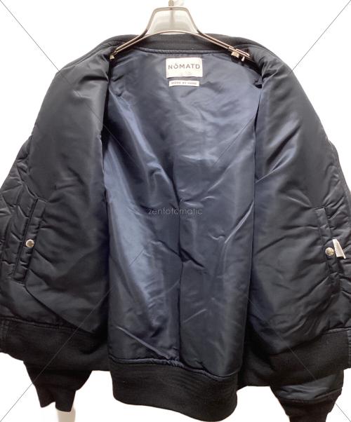 NOMA t.d.（ノーマティーディー）NOMA t.d. (ノーマティーディー) BANDANA HAND EMBROIDERY FLIGHT JACKET ブラック サイズ:3の古着・服飾アイテム