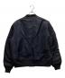 NOMA t.d. (ノーマティーディー) BANDANA HAND EMBROIDERY FLIGHT JACKET ブラック サイズ:3：15000円