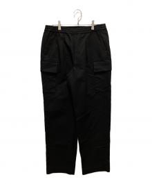 Graphpaper（グラフペーパー）の古着「Double Plain Weave Easy Militrary Pants」｜ブラック