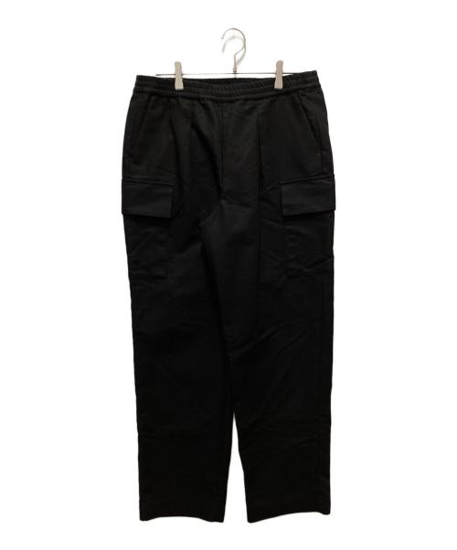 Graphpaper（グラフペーパー）Graphpaper (グラフペーパー) Double Plain Weave Easy Militrary Pants ブラック サイズ:２の古着・服飾アイテム