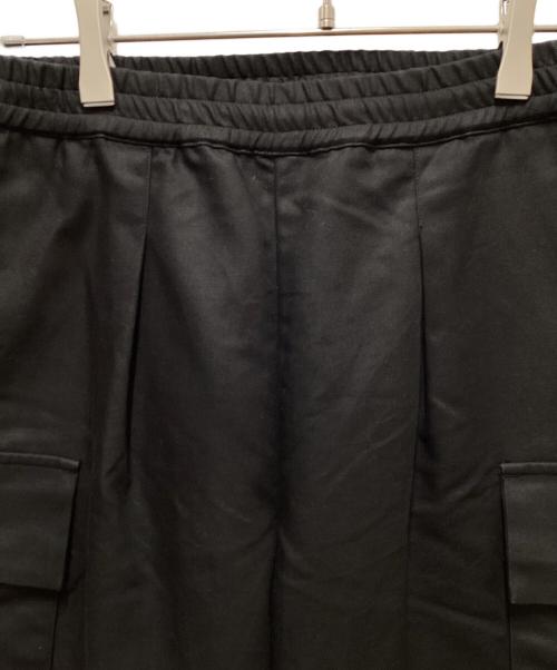 Graphpaper（グラフペーパー）Graphpaper (グラフペーパー) Double Plain Weave Easy Militrary Pants ブラック サイズ:２の古着・服飾アイテム