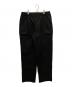 Graphpaper（グラフペーパー）の古着「Double Plain Weave Easy Militrary Pants」｜ブラック