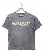 SAINT MICHAELセントマイケル）の古着「SS TEE / M6 / NAVY」｜ブルー