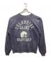 SAINT MICHAEL（セントマイケル）の古着「SKULL USED CREW NECK SWEAT」｜ネイビー