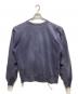 SAINT MICHAEL (セントマイケル) SKULL USED CREW NECK SWEAT ネイビー サイズ:XL：30000円