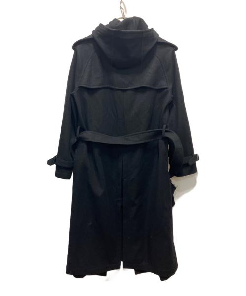 COMME des GARCONS HOMME PLUS（コムデギャルソンオムプリュス）COMME des GARCONS HOMME PLUS (コムデギャルソンオムプリュス) ウールダッフルコート ブラック サイズ:Sの古着・服飾アイテム