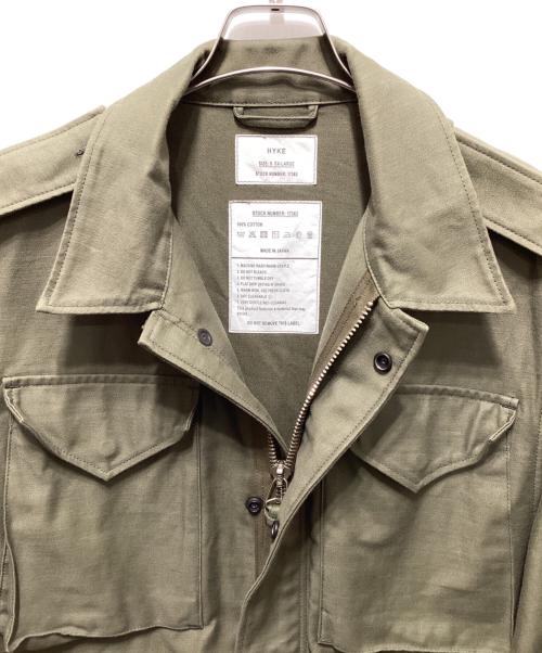 HYKE（ハイク）HYKE (ハイク) M-51 TYPE FIELD JACKET グリーン サイズ:5の古着・服飾アイテム