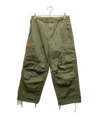 WTAPSダブルタップス）の古着「TROUSERS / NYCO. WEATHER. CORDURA」｜カーキ