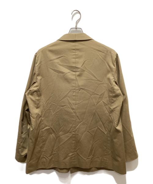 AURALEE（オーラリー）AURALEE (オーラリー) SUPER FINE WOOL COTTON TWILL SHAWL COLLAR JACKET ブラウン サイズ:4の古着・服飾アイテム