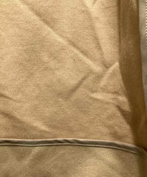 AURALEE（オーラリー）AURALEE (オーラリー) SUPER FINE WOOL COTTON TWILL SHAWL COLLAR JACKET ブラウン サイズ:4の古着・服飾アイテム