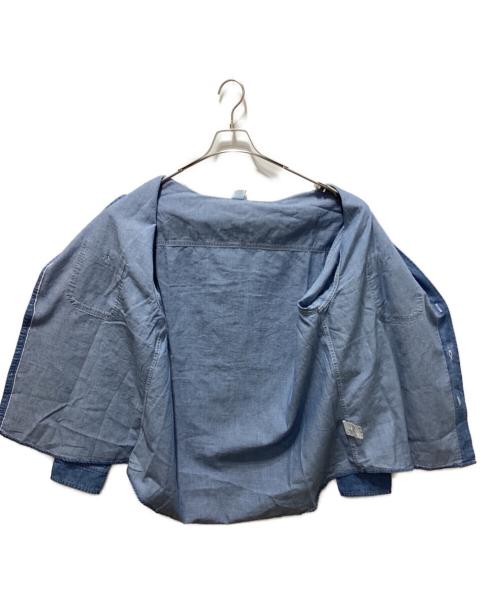 OVY（オヴィー）OVY (オヴィー) Selvedge Chambray Shirt インディゴ サイズ:XLの古着・服飾アイテム