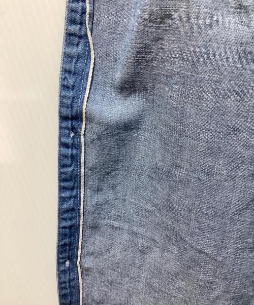 OVY（オヴィー）OVY (オヴィー) Selvedge Chambray Shirt インディゴ サイズ:XLの古着・服飾アイテム