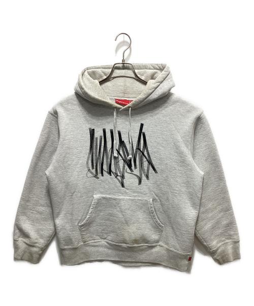 SUPREME（シュプリーム）Supreme (シュプリーム) Tag Hooded Sweatshirt グレー サイズ:Sの古着・服飾アイテム