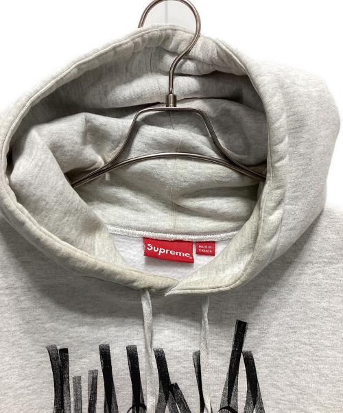 SUPREME（シュプリーム）Supreme (シュプリーム) Tag Hooded Sweatshirt グレー サイズ:Sの古着・服飾アイテム