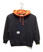 WTAPSダブルタップス）の古着「SWITCH/SWEATSHIRT」｜ブラック×オレンジ