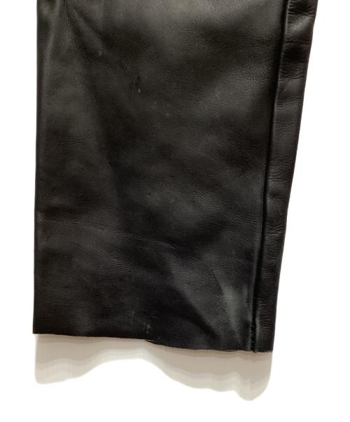 Schott（ショット）Schott (ショット) カウレザーパンツ ブラック サイズ:30の古着・服飾アイテム
