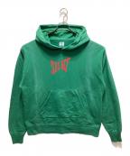 SAINT MICHAELセントマイケル）の古着「HOODIE / LOGO / GREEN」｜グリーン