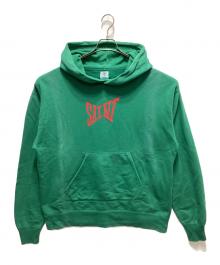 SAINT MICHAEL（セントマイケル）の古着「HOODIE / LOGO / GREEN」｜グリーン