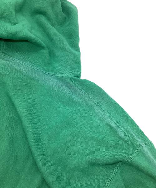 SAINT MICHAEL（セントマイケル）SAINT MICHAEL (セントマイケル) HOODIE / LOGO / GREEN グリーン サイズ:XLの古着・服飾アイテム