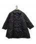 BLACK COMME des GARCONS（ブラックコムデギャルソン）の古着「丸襟キルティングドットコート」｜ブラック