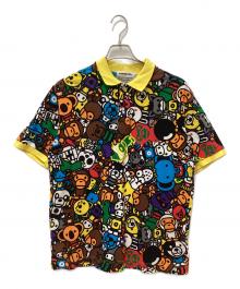 A BATHING APE（アベイシングエイプ）の古着「マイロサファリポロシャツ」｜マルチカラー