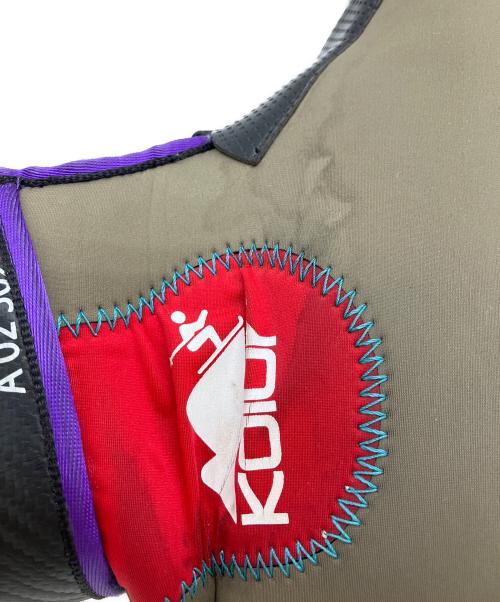 KOLOR（カラー）KOLOR (カラー) 切替デザインシューズ レッド サイズ:23.5の古着・服飾アイテム