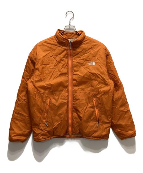 THE NORTH FACE（ザ ノース フェイス）THE NORTH FACE (ザ ノース フェイス) リバーシブルエクストリームパイルカーディ ベージュ×オレンジ サイズ:Ｌの古着・服飾アイテム