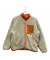 中古・古着 THE NORTH FACE (ザ ノース フェイス) リバーシブルエクストリームパイルカーディ ベージュ×オレンジ サイズ:Ｌ：15000円