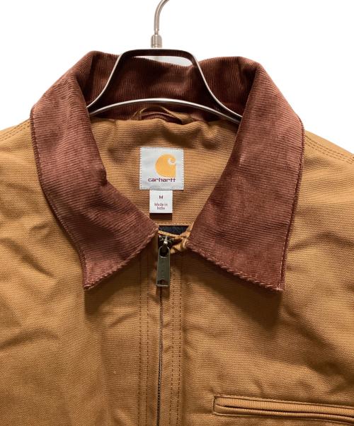 CarHartt（カーハート）CarHartt (カーハート) BLANKET-LINED DETROIT JACKE ブラウン サイズ:Mの古着・服飾アイテム