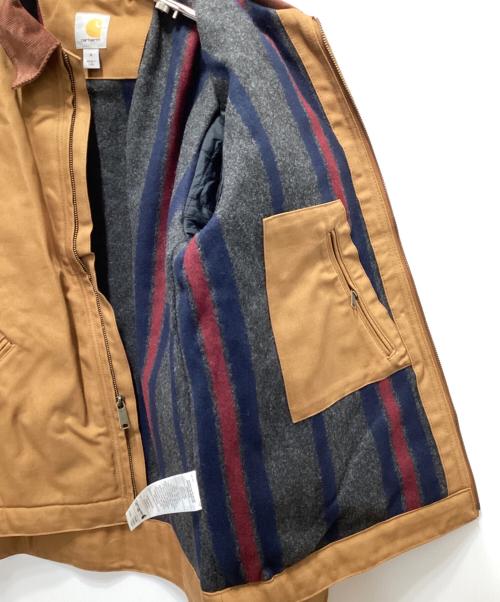 CarHartt（カーハート）CarHartt (カーハート) BLANKET-LINED DETROIT JACKE ブラウン サイズ:Mの古着・服飾アイテム