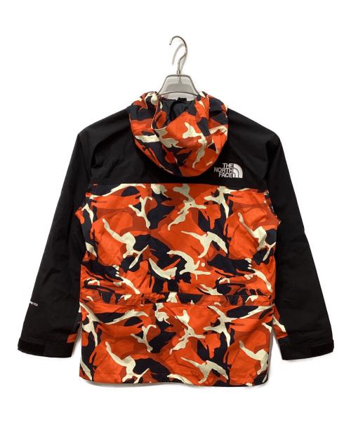 THE NORTH FACE（ザ ノース フェイス）THE NORTH FACE (ザ ノース フェイス) NOVELTY MOUNTAIN LIGHT JACKET オレンジ×ブラック サイズ:Ｍの古着・服飾アイテム