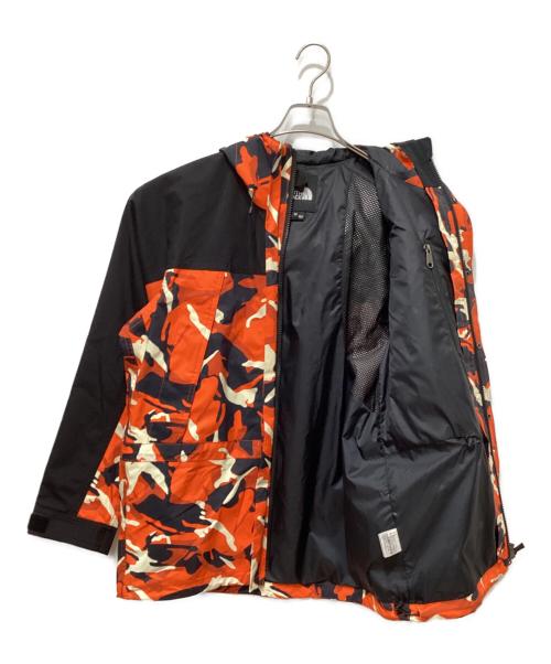 THE NORTH FACE（ザ ノース フェイス）THE NORTH FACE (ザ ノース フェイス) NOVELTY MOUNTAIN LIGHT JACKET オレンジ×ブラック サイズ:Ｍの古着・服飾アイテム