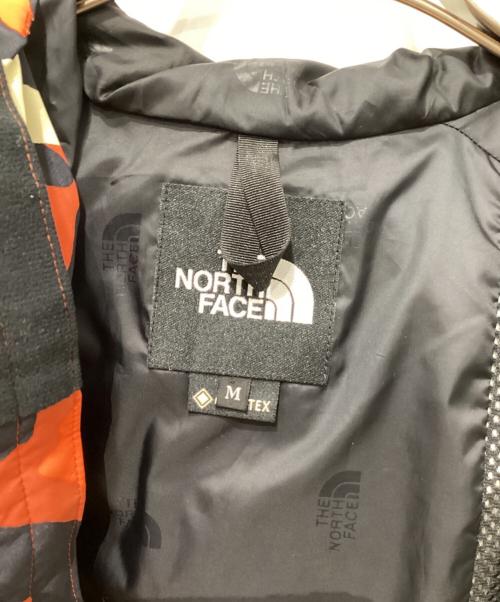 THE NORTH FACE（ザ ノース フェイス）THE NORTH FACE (ザ ノース フェイス) NOVELTY MOUNTAIN LIGHT JACKET オレンジ×ブラック サイズ:Ｍの古着・服飾アイテム