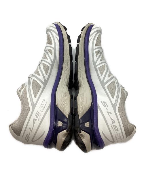 SALOMON（サロモン）SALOMON (サロモン) XT-6 'White Purple' ホワイト サイズ:27ｃｍの古着・服飾アイテム