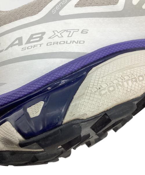 SALOMON（サロモン）SALOMON (サロモン) XT-6 'White Purple' ホワイト サイズ:27ｃｍの古着・服飾アイテム